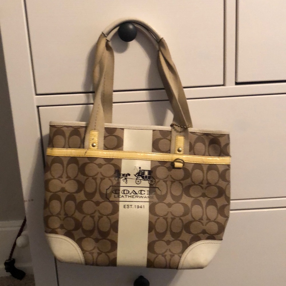 Coach Heritage Small Tote